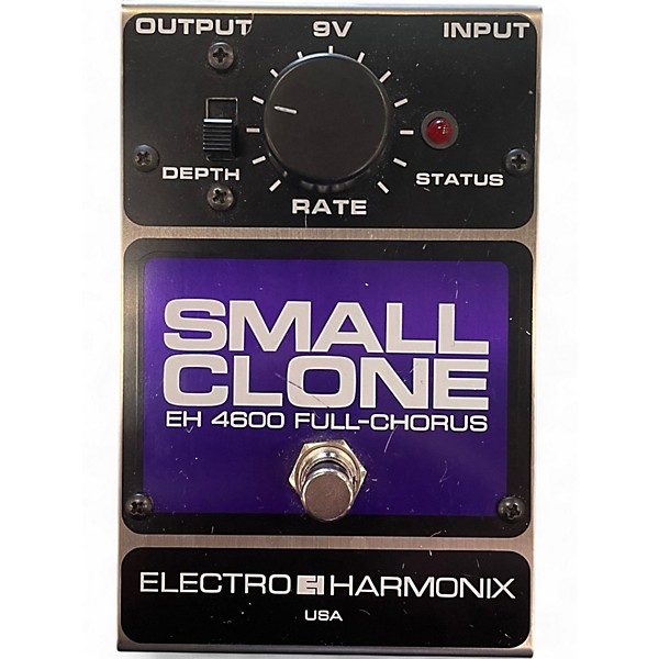 Used Electro-Harmonix Small Clone Analog Chorus Effect Pedal