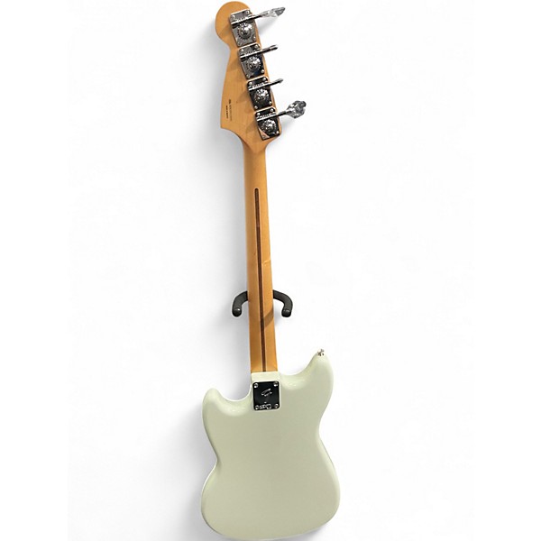 Used Fender Mustang Bass Surf Green Electric Bass Guitar