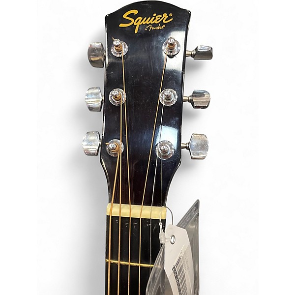 Used Squier 093-0300-021 Natural Acoustic Guitar