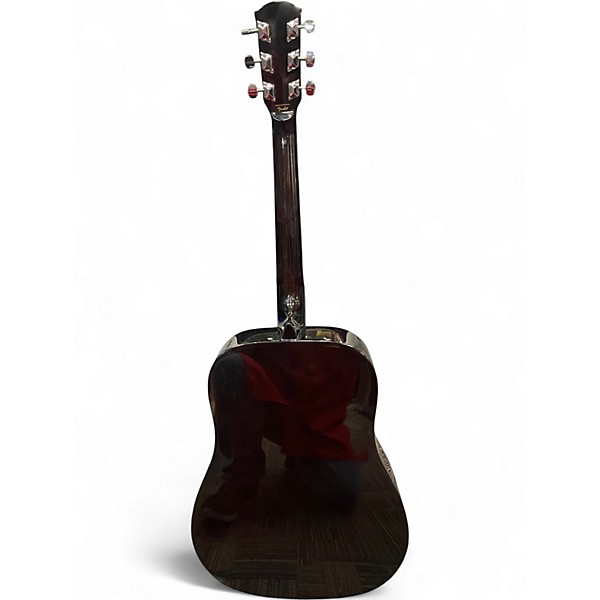 Used Squier 093-0300-021 Natural Acoustic Guitar