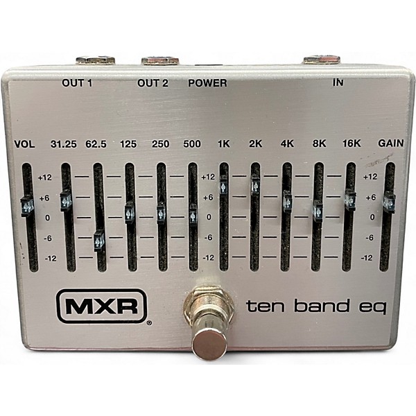 Used MXR M108 10 Band EQ Pedal