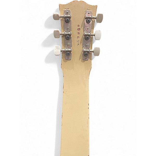 Vintage 1950s Gibson BR9 Olympic White Electric Guitar