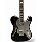 Used Fender FSR Thinline Telecaster Super Deluxe Black Hollow Body Electric Guitar