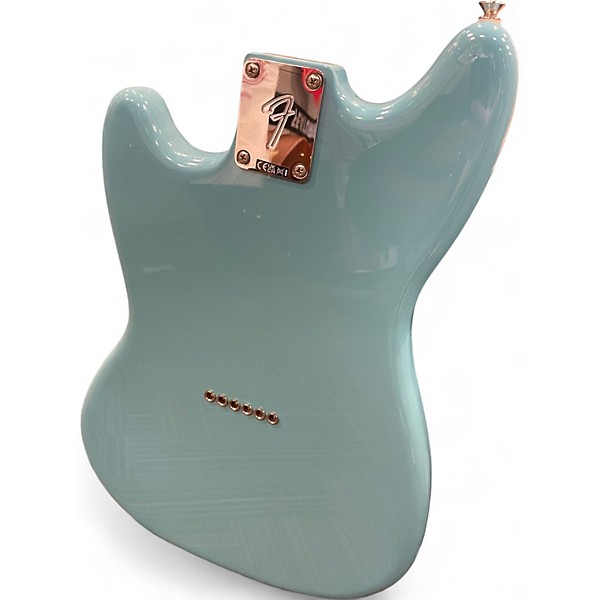 Used 2024 Fender Player II Mustang aquatone blue Solid Body Electric Guitar