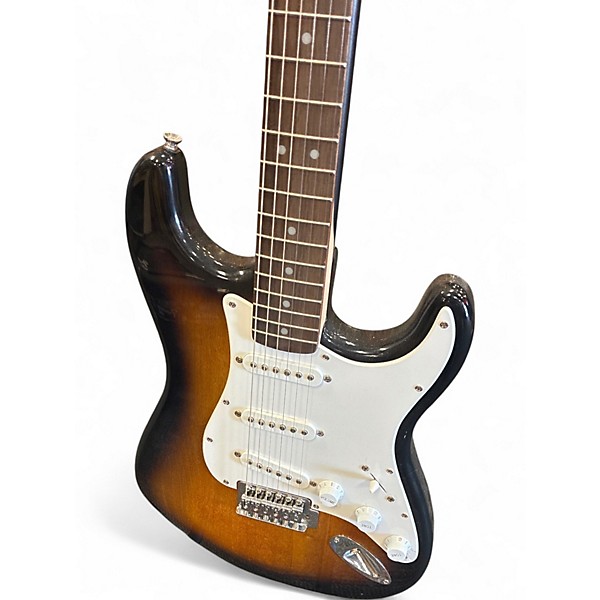 Used Squier Bullet Stratocaster Black Solid Body Electric Guitar