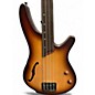 Used Ibanez srh500f natural browned burst Electric Bass Guitar