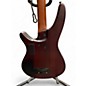 Used Ibanez srh500f natural browned burst Electric Bass Guitar