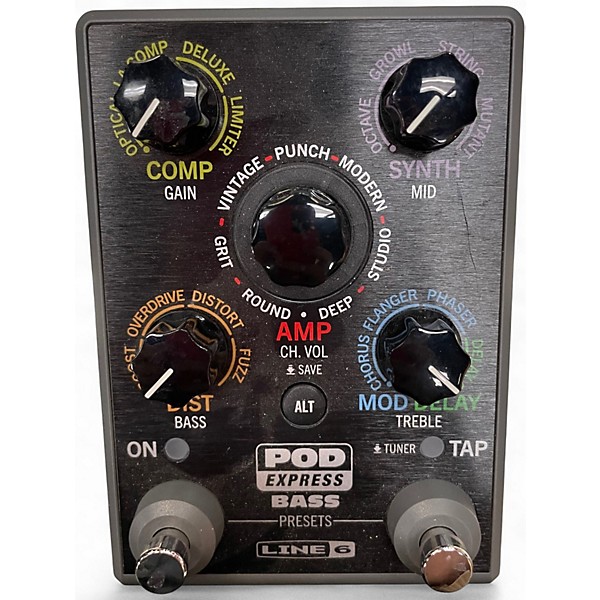 Used Line 6 POD EXPRESS BASS Effect Processor