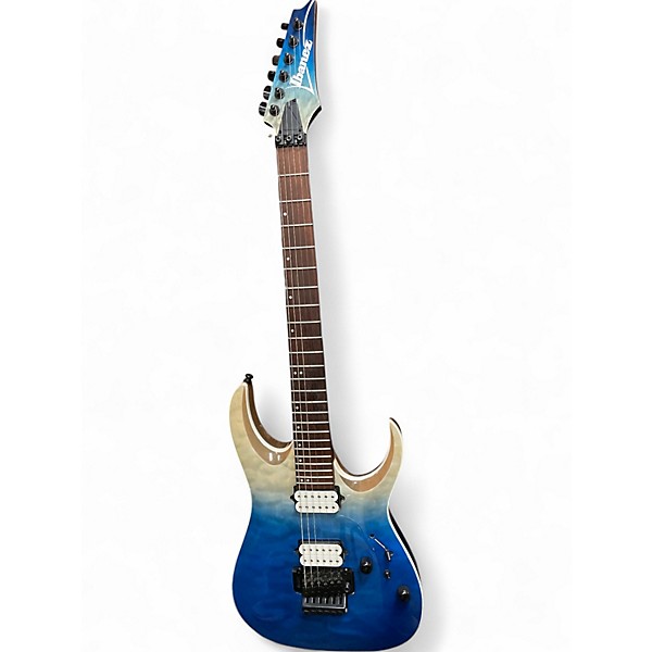 Used Ibanez RGA42HP BLUE FADE Solid Body Electric Guitar