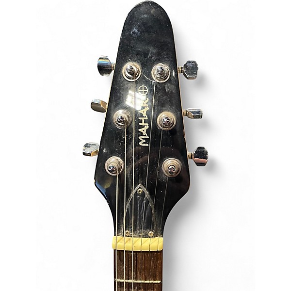 Used Mahar FLYING V Crimson Red Burst Solid Body Electric Guitar