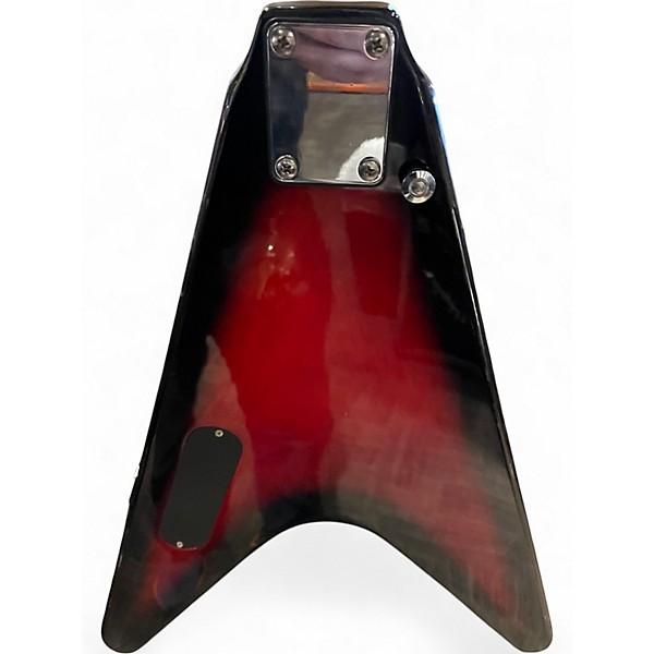 Used Mahar FLYING V Crimson Red Burst Solid Body Electric Guitar