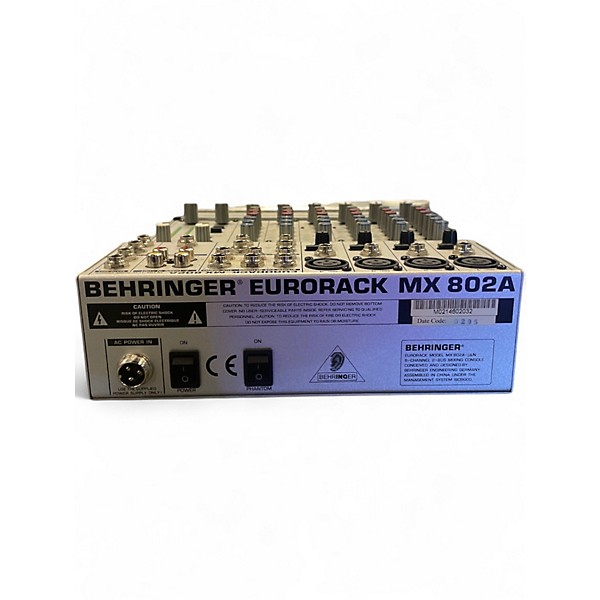 Used Behringer eurorack mx802a Unpowered Mixer