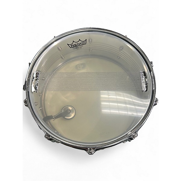 Used CB Percussion 14in Steel Snare Kit Chrome Drum
