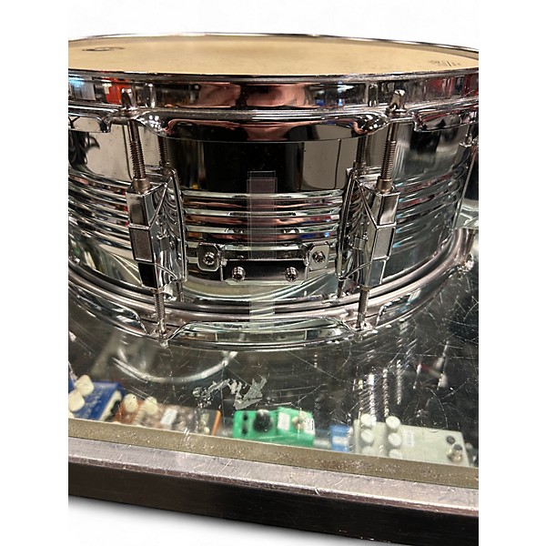 Used CB Percussion 14in Steel Snare Kit Chrome Drum