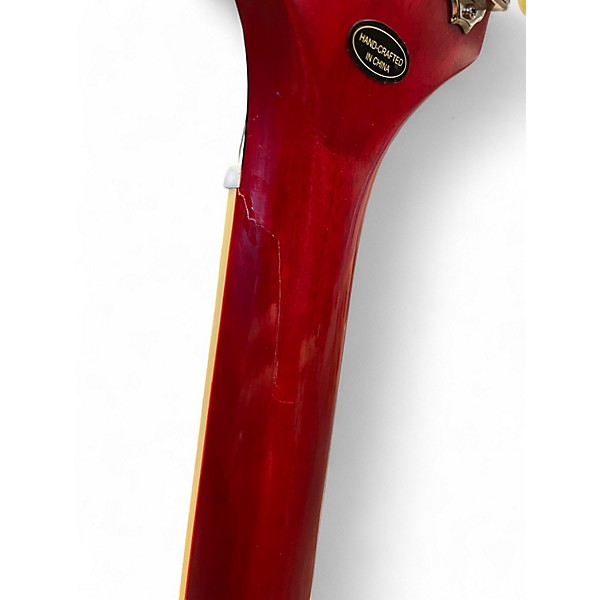 Used Epiphone 1959 Reissue Les Paul Standard Deep Cherry Sunburst Solid Body Electric Guitar