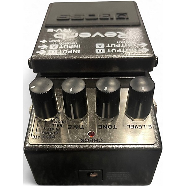 Used BOSS RV6 Digital Reverb Effect Pedal