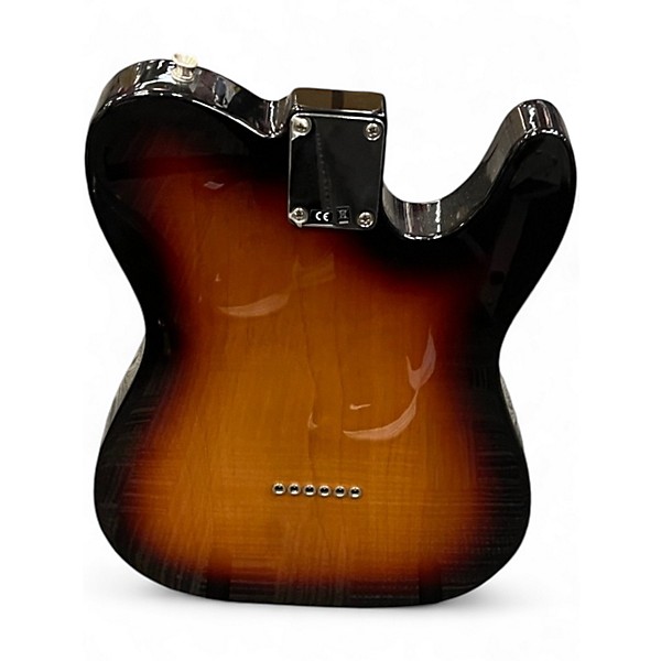 Used Fender Standard Telecaster Left Handed 3 Tone Sunburst Electric Guitar