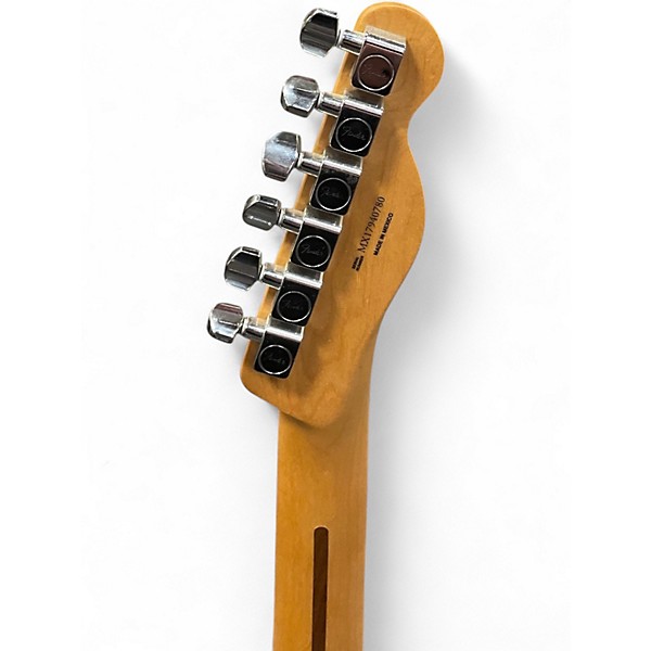 Used Fender Standard Telecaster Left Handed 3 Tone Sunburst Electric Guitar