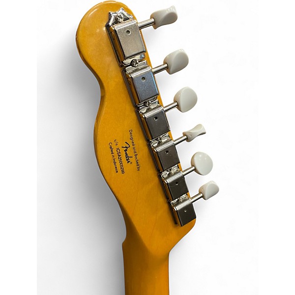 Used Squier Partscaster sparkle Green Solid Body Electric Guitar