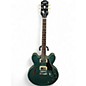 Used Epiphone ES335 GREEN Hollow Body Electric Guitar thumbnail
