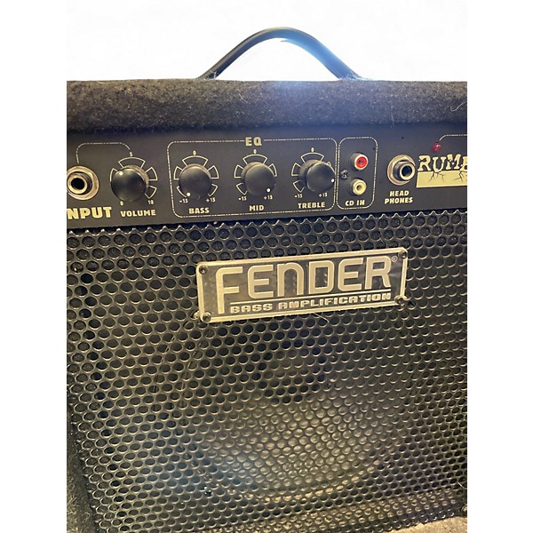 Used Fender Rumble 15 15W 1X8 Bass Combo Amp