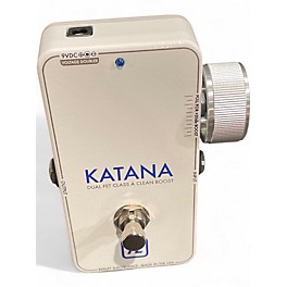 Used Keeley Katana Clean Boost Effect Pedal