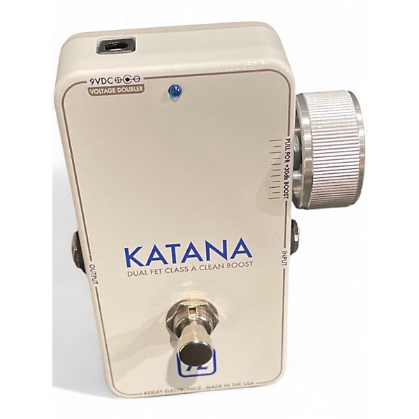Used Keeley Katana Clean Boost Effect Pedal