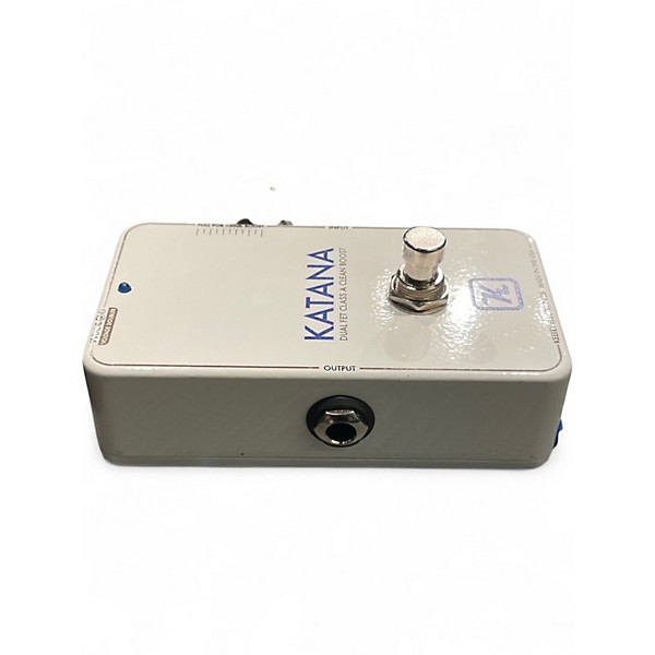 Used Keeley Katana Clean Boost Effect Pedal