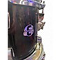 Used Ludwig 4 Piece ELEMENT EVOLUTION Black Sparkle Drum Kit