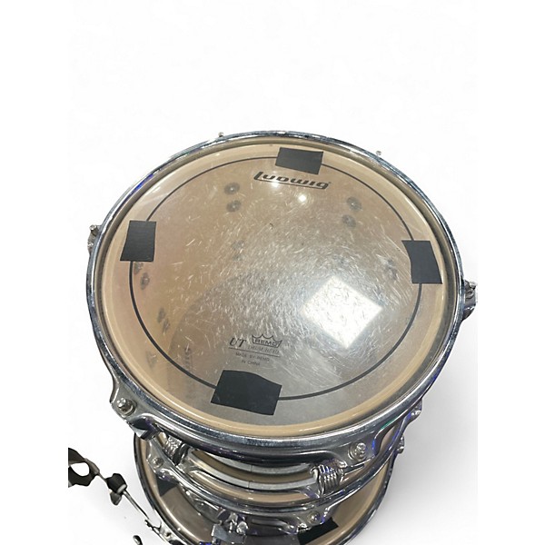 Used Ludwig 4 Piece ELEMENT EVOLUTION Black Sparkle Drum Kit