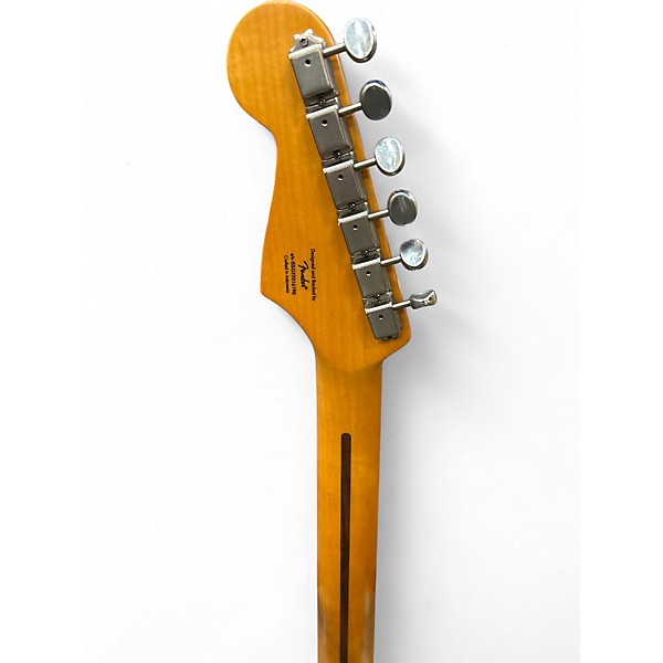 Used Squier Classic Vibe 1950S Stratocaster Surf Green Solid Body Electric Guitar