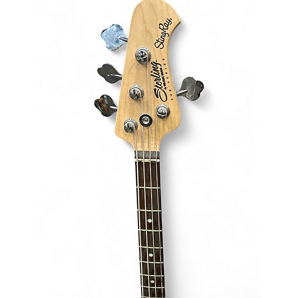 Used Sterling by Music Man STINGRAY BASS TRANSPARENT BLACK Electric Bass Guitar