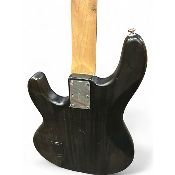 Used Sterling by Music Man STINGRAY BASS TRANSPARENT BLACK Electric Bass Guitar