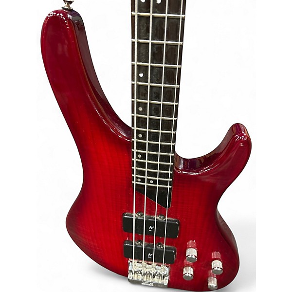 Used Washburn BANTAM XB-400 CHERRY BURST Electric Bass Guitar