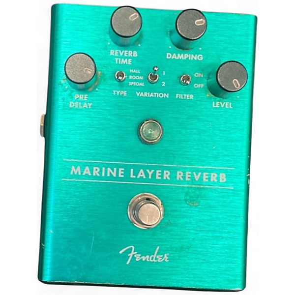 Used Fender Marine Layer Reverb Effect Pedal