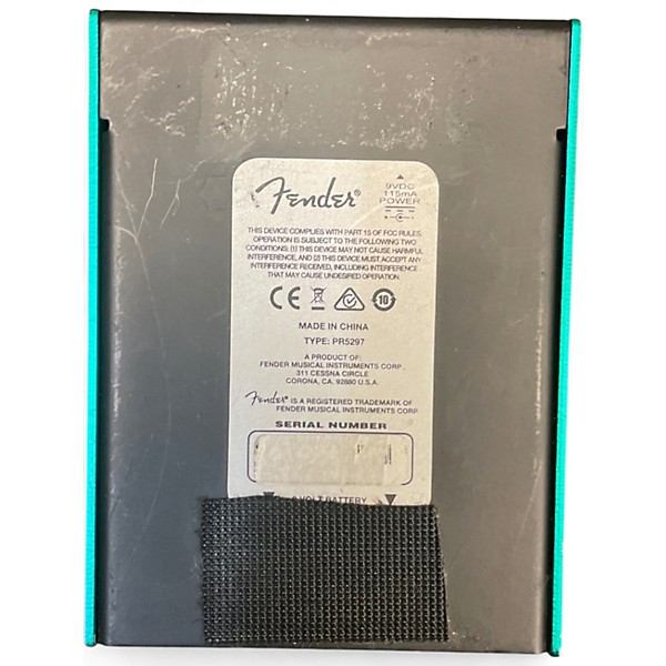 Used Fender Marine Layer Reverb Effect Pedal