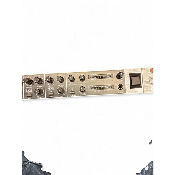 Used Behringer EURORACK RX1602 Line Mixer