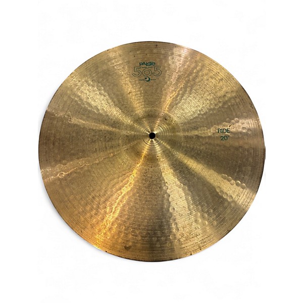 Used Paiste 20in 505 Ride Cymbal