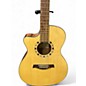 Used Ibanez A100L natural Acoustic Electric Guitar