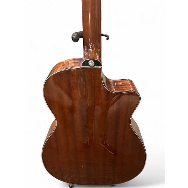 Used Ibanez A100L natural Acoustic Electric Guitar