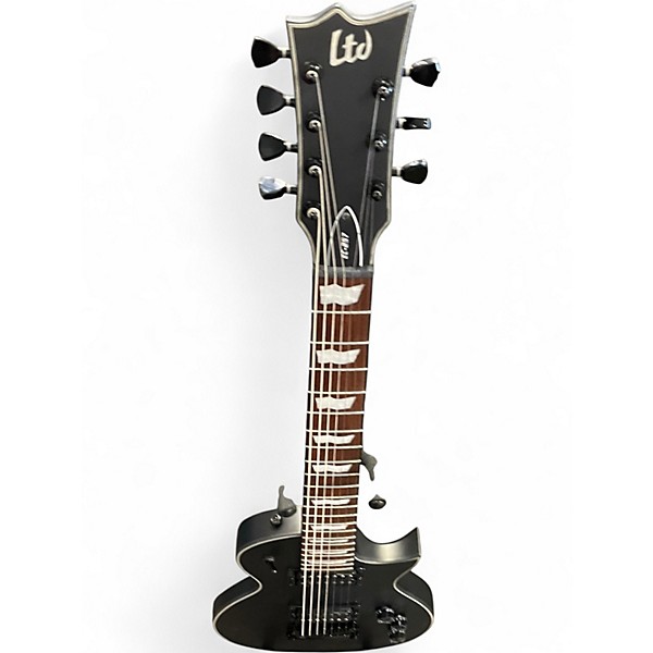 Used ESP LTD EC-257 Satin Black Solid Body Electric Guitar
