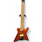 Used Kiesel LIGHTSPEED HEADLESS MULTISCALE ORANGE SPARKLE Solid Body Electric Guitar