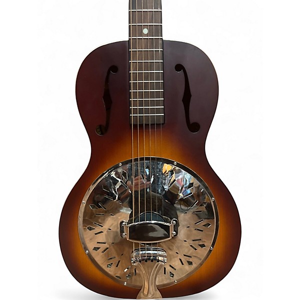 Used Recording King RPH-R1 Tobacco Sunburst Resonator Guitar