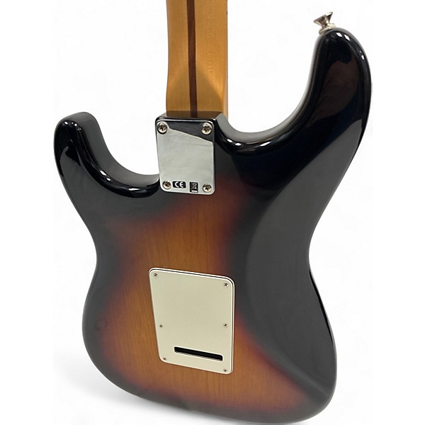 Used Fender Standard Stratocaster 3 Tone Sunburst Solid Body Electric Guitar