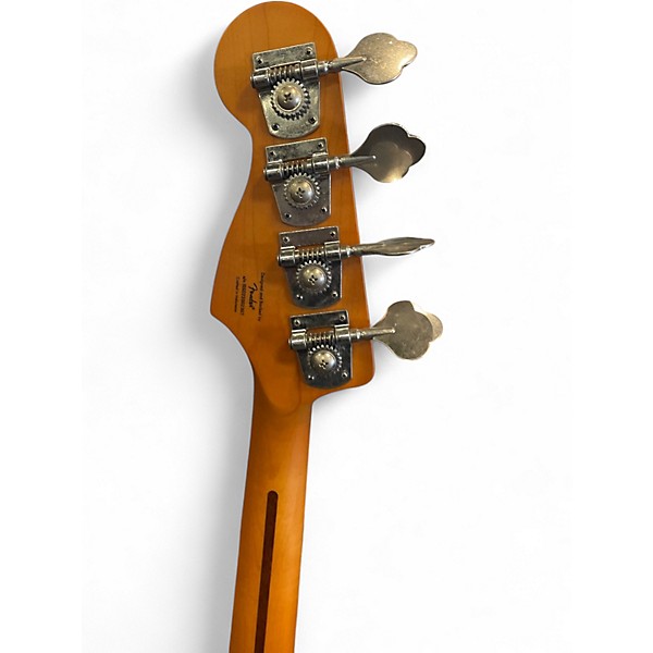 Used Squier 40TH ANNIVERSARY JAZZ BASS Seafoam Green Electric Bass Guitar