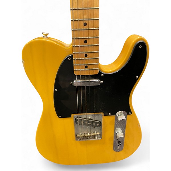 Used Fender Special Edition Deluxe Ash Telecaster Butterscotch Blonde Solid Body Electric Guitar