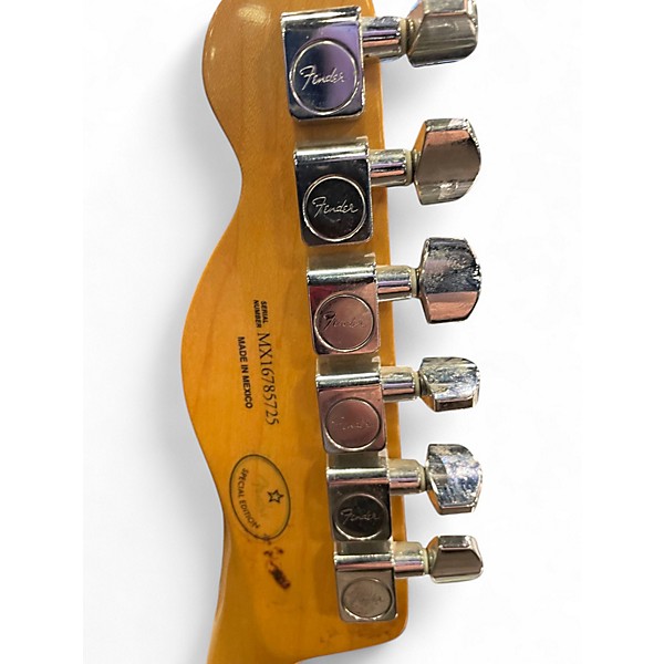 Used Fender Special Edition Deluxe Ash Telecaster Butterscotch Blonde Solid Body Electric Guitar