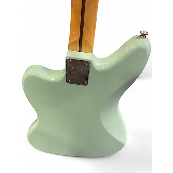 Used Squier Vintage Modified Jaguar Surf Green Solid Body Electric Guitar