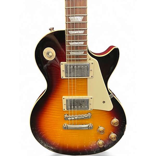 Used Epiphone Les Paul Standard 1950s Vintage Sunburst Solid Body Electric Guitar