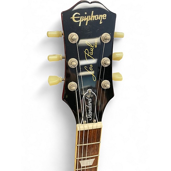 Used Epiphone Les Paul Standard 1950s Vintage Sunburst Solid Body Electric Guitar